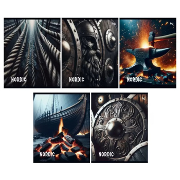 Тетрадь 48л, А5, линия BG Nordic