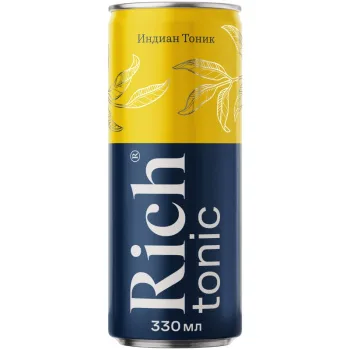 Напиток газированный Тоник Rich Индиан, 0,33л