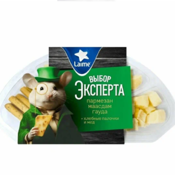 Сырная тарелка ассорти Выбор эксперта №1, 40% БЗМЖ, 110г