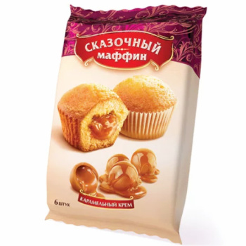 Мини-Маффины Сказочный Карамель 200г