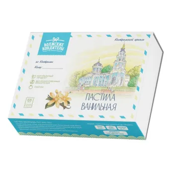 Пастила Волжские кондитеры Ванильная, 180г