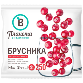 Брусника Планета Витаминов, 250г