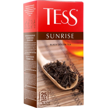 Чай черный Tess Sunrise 25 пакетиков 