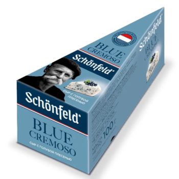 Сыр Blue Cremoso с голубой плесенью 50% 100г БЗМЖ Schonfeld 