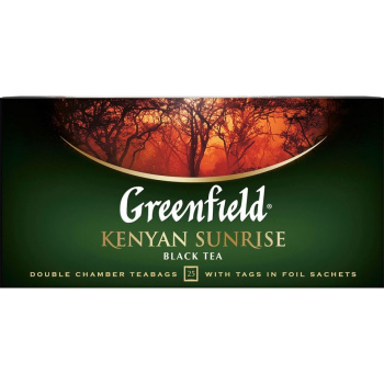 Чай черный Greenfield Kenyan Sunrise 25 пакетиков