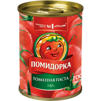 Томатная паста Помидорка, 140г 