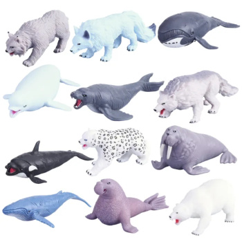 Фигурка-тянучка Sbabam ПОЛЯРНЫЕ ХИЩНИКИ, в ассортименте