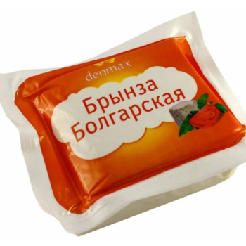 Сыр рассольный брынза Болгарская Denmax 40% БЗМЖ, 250г