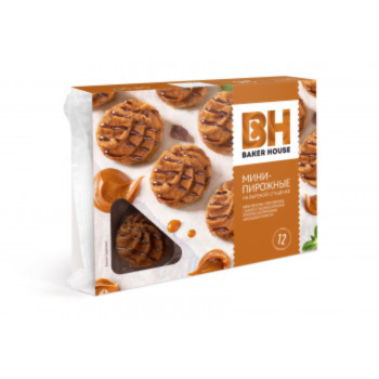 Мини-Пирожные Baker House Вареная сгущенка, 240г