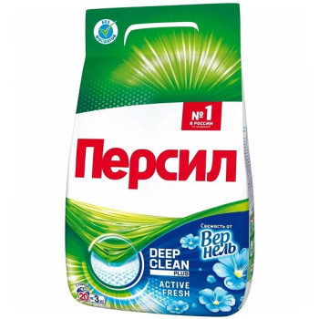 Стиральный порошок Persil автомат Свежесть от Vernel, 3кг