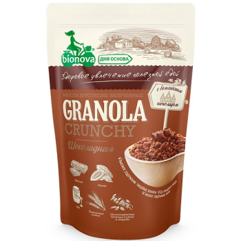 Мюсли порционные Бионова Шоколадные 60г