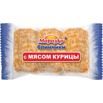 Блинчики Морозко с мясом курицы, 210г 