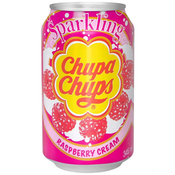 Напиток Чупа Чупс малина крем газированный, 345мл