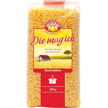 Макаронные изделия 3 Glocken алфавит Buchstaben, 250 г