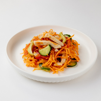 Салат легкий с куриной грудкой
