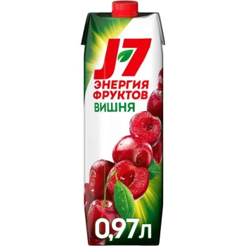 Нектар J7 Вишня, 970мл