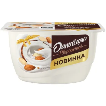 Творожный продукт Даниссимо миндаль-кокос 5,6% БЗМЖ, 130г