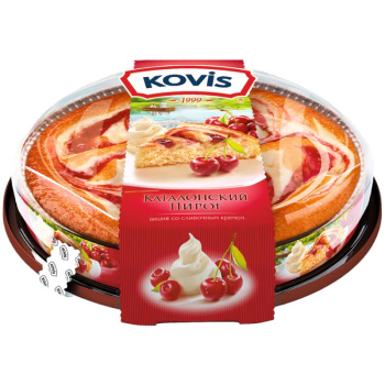 Пирог Каталонский Baker House Вишня-сливки, 400г