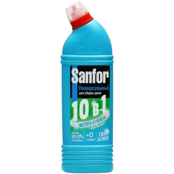 Чистящее Средство Sanfor Универсал 750мл Морской бриз 10в1