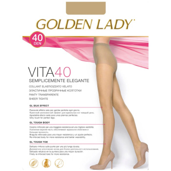 Колготки Golden Lady VITA 40, Melone 4