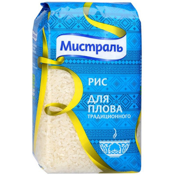 Рис для плова традиционного Мистраль, 900г