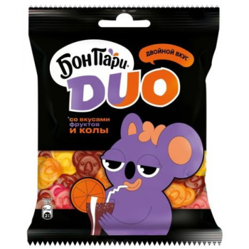 Жевательный мармелад Бон Пари Дуо Джоу Кола 100г