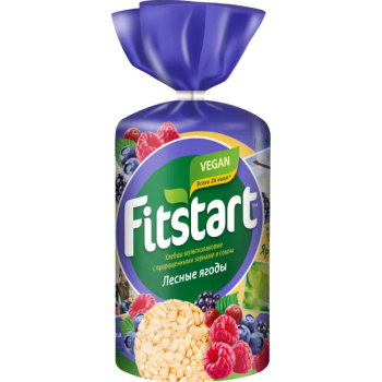 Хлебцы Fitstar 100г Мультизлак Лесные ягоды
