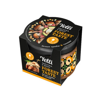 Закуска к вину Yelli для брускет FOREST TASTE Лесной вкус, 100г