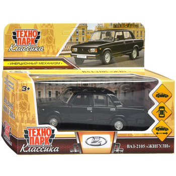 Машина металлическая LADA ваз-2105, 12cм, черный 