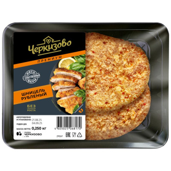 Шницель рубленый в панировке Черкизово, 250г 