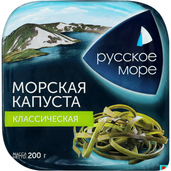 Морская капуста маринованная классическая Русское море, 200г