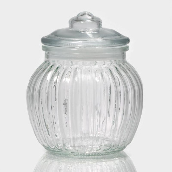 Банка для сыпучих продуктов Рея 500 мл 12х14см 