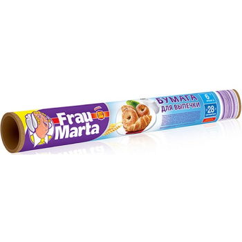 Бумага для выпекания Frau Marta 6мх28см в пленке