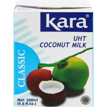 Молоко кокосовое Kara Classic 17%, 200мл