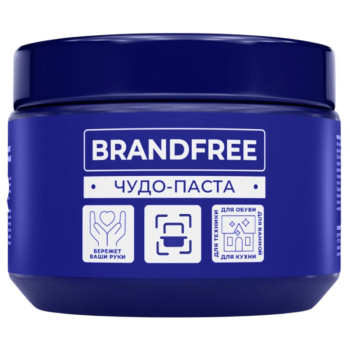 Чистящее средство Brandfree, универсальная чистящая паста для уборки, 500г 