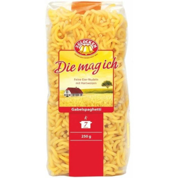 Макароны 3 Glocken Gabelspagetti Эти Я Люблю Мелкие рожки, 250г