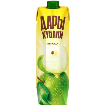 Нектар Дары Кубани яблоко осветленный 950 мл