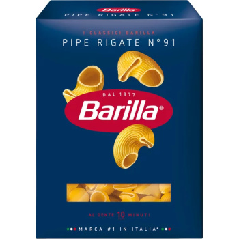 Макароны Пипе Ригате, Barilla, 450г