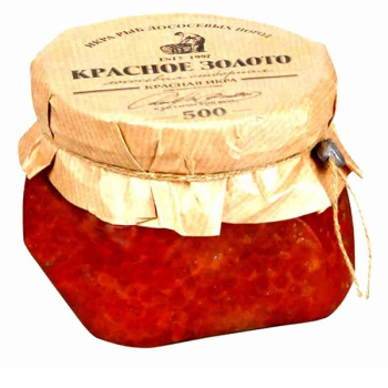 Икра Лососевая, Красное Золото, 500г