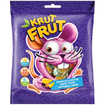 Жевательный мармелад Крут Фрут Мышки Яшкино, 100г