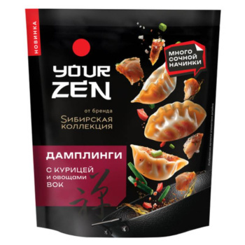 Дамплинги с курицей и овощами ВОК, 270г