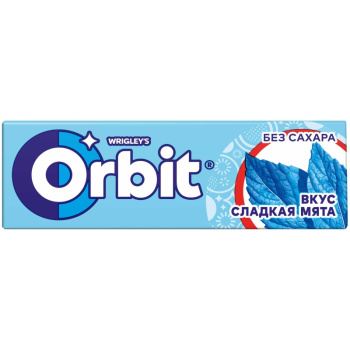 Жевательная резинка Orbit Сладкая мята, 13,8 г