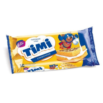 Пирожное_бисквитноеТими_сливочное_300гр