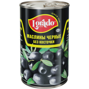 Маслины Lorado без косточки, 314мл