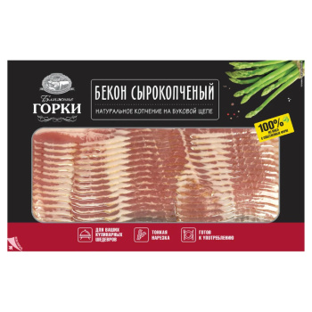 Бекон сырокопченый Ближние Горки нарезка, 180г