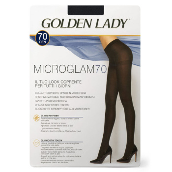 Колготки Golden Lady MICRO GLAM 70 (nero, 3)